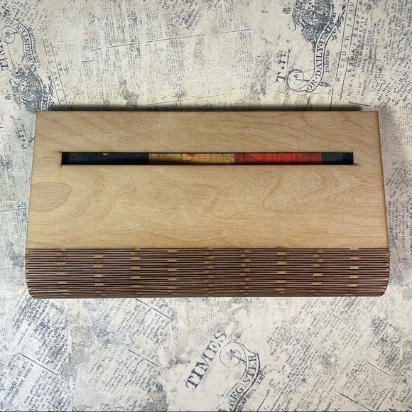 Samsaara Clutch Purse Ensemble - Mod Hex & Birch Wood - Picture 3 of 16
